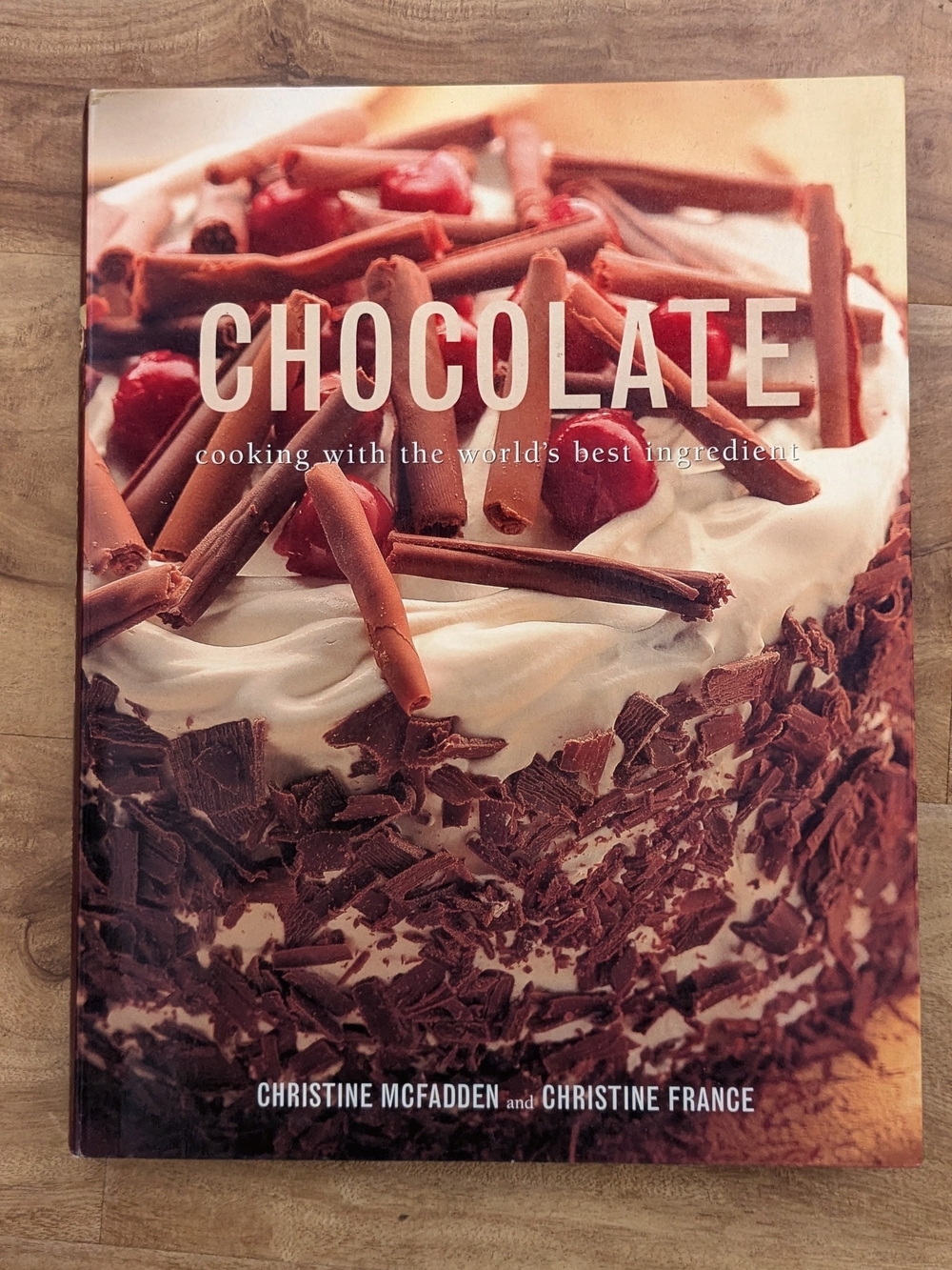 Chocolate Cookbook by Christine McFadden & Christine France - Brown